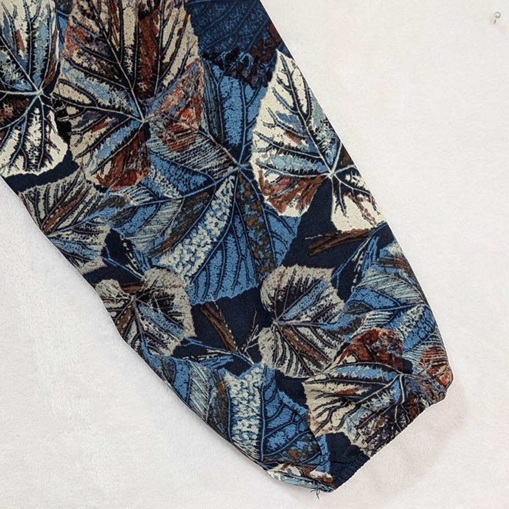 Christopher & Banks Tunic Womens L Paisley Forest Core Boho‎ Vintage Academia - Picture 4 of 11